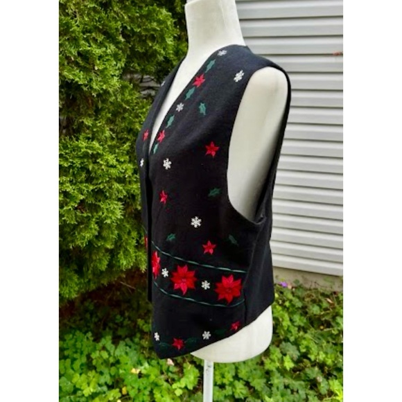🎁🆕”Not ugly"unisex Xmas-theme vest, felt-like, comfy vintage-suitable as a gift - Picture 16 of 16